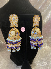 Load image into Gallery viewer, HQ Painted Beads Jhumkis - 2 Colors