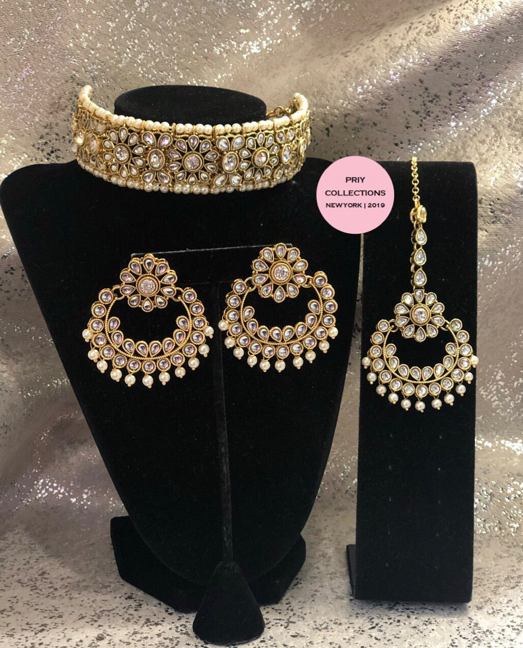 High Quality Polki Choker Set