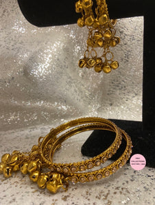 Golden Ghungroo Bangles