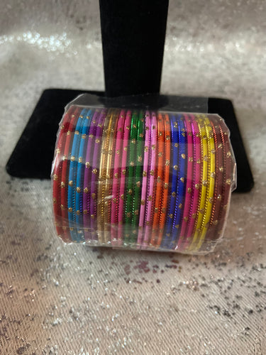 Multicolored Bangles - Kids Size 1.14