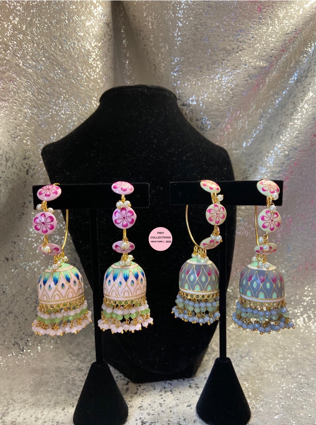 Painted Jhumki Waliya