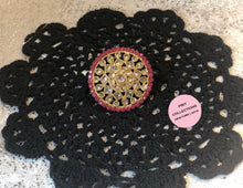 Load image into Gallery viewer, Adjustable Round Polki Ring