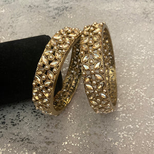 Polki Bangles Set